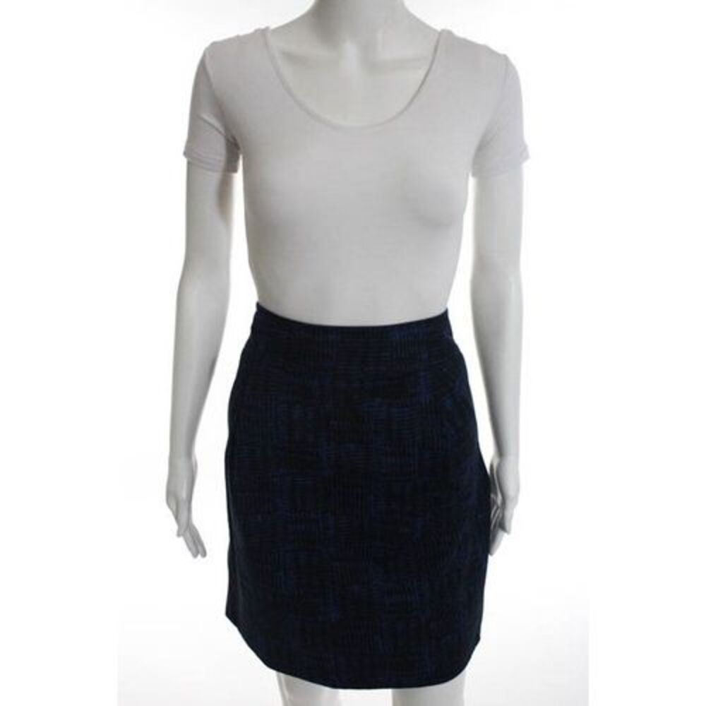 Marc By Marc Jacobs Multi Colored Cotton Zipper Back Pencil Skirt Size 10 - Picture 1 of 5
